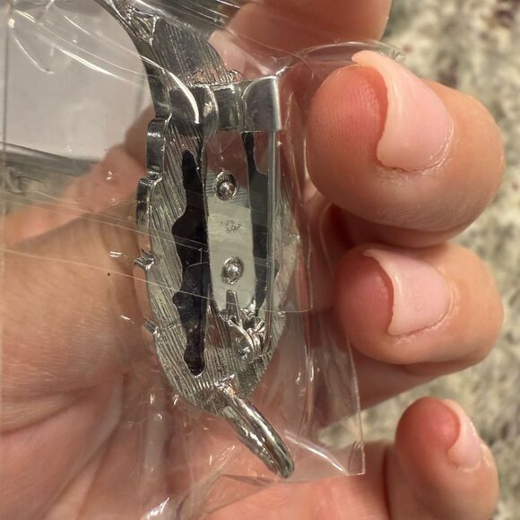 NEW Abalone Leaf Pin & Necklace 2 in One - Picture 8 of 11